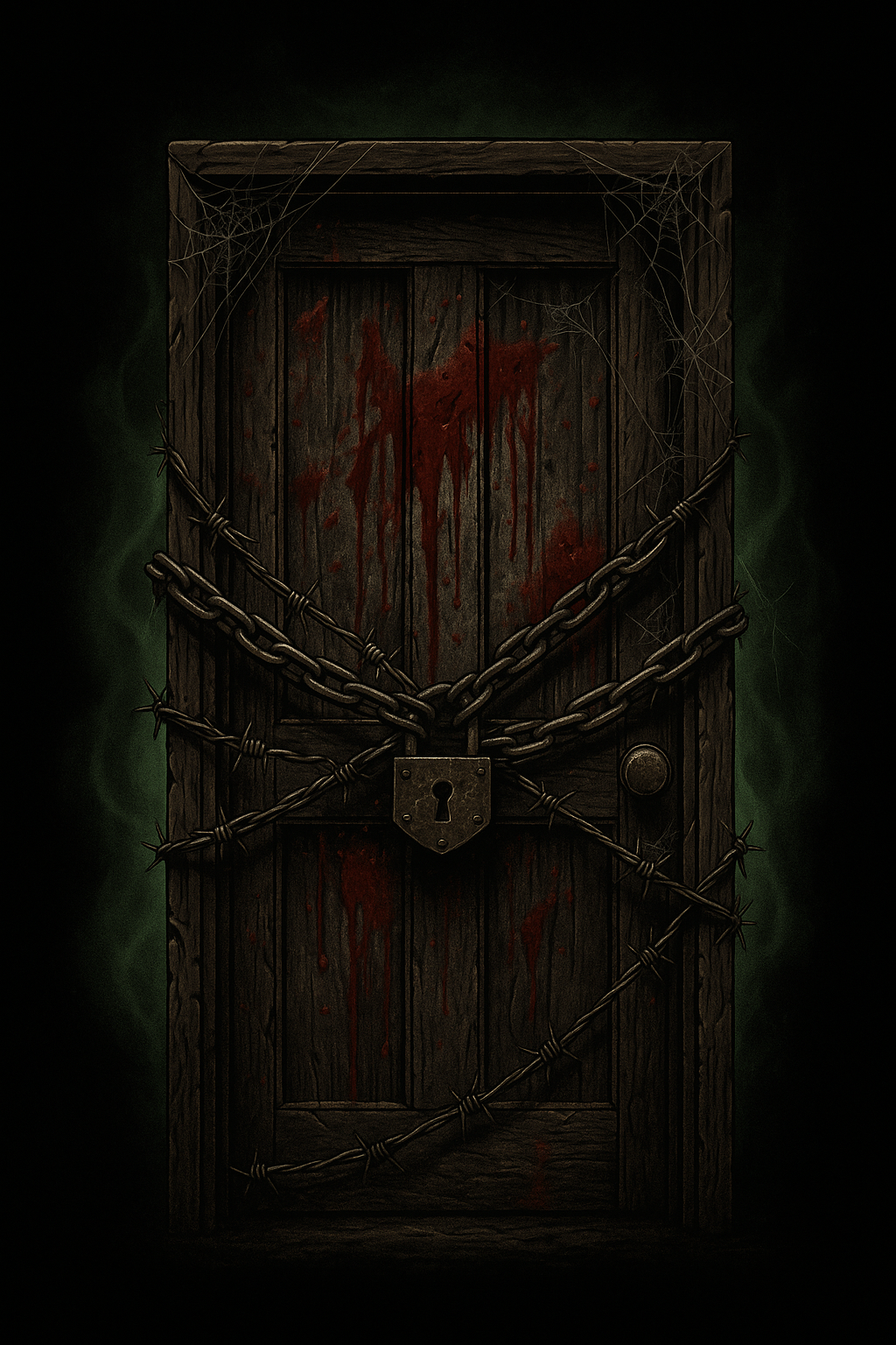 Haunted Door – Enter Boo Camp